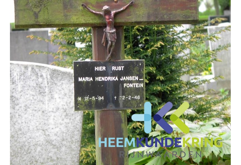 Grafstenen kerkhof Herwen Coll. HKR (109) M.H. Jansen-Fontein